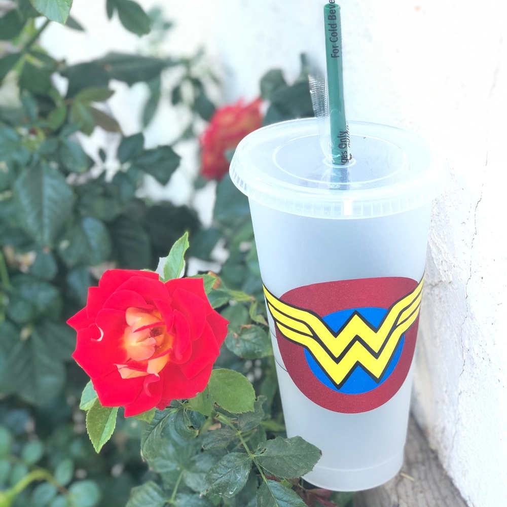 Wonder Women Starbucks Tumbler